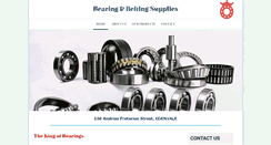 Desktop Screenshot of bearingbelting.co.za